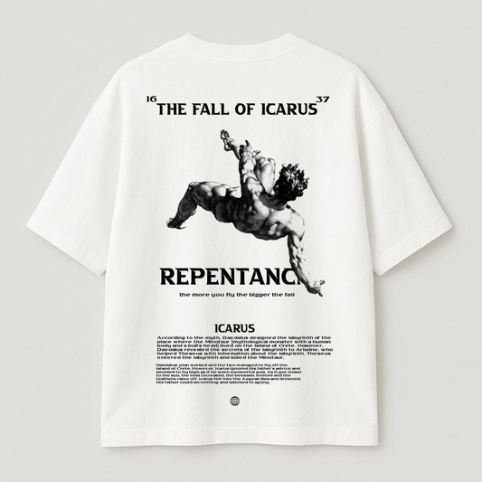 Icarus — The Fall Oversized tee